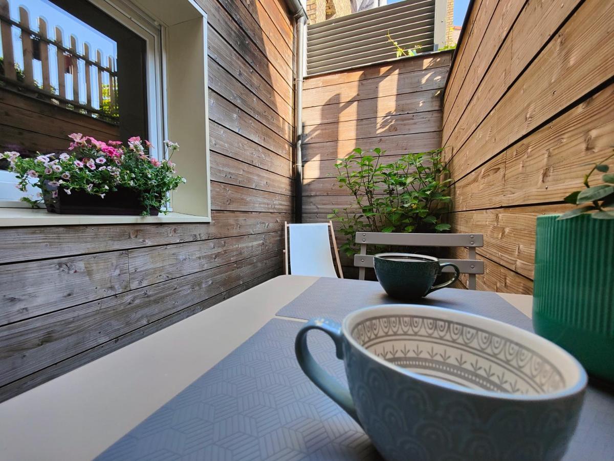 Apartmán Le Bienvenu - T2 Avec Terrasse Au Coeur De Malo Dunkirk Exteriér fotografie